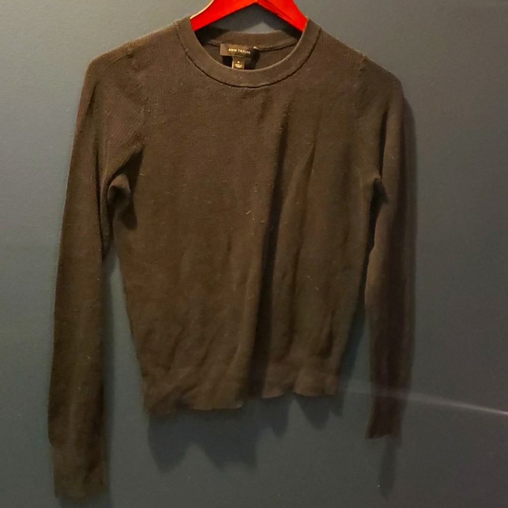 Black ann taylor sweater